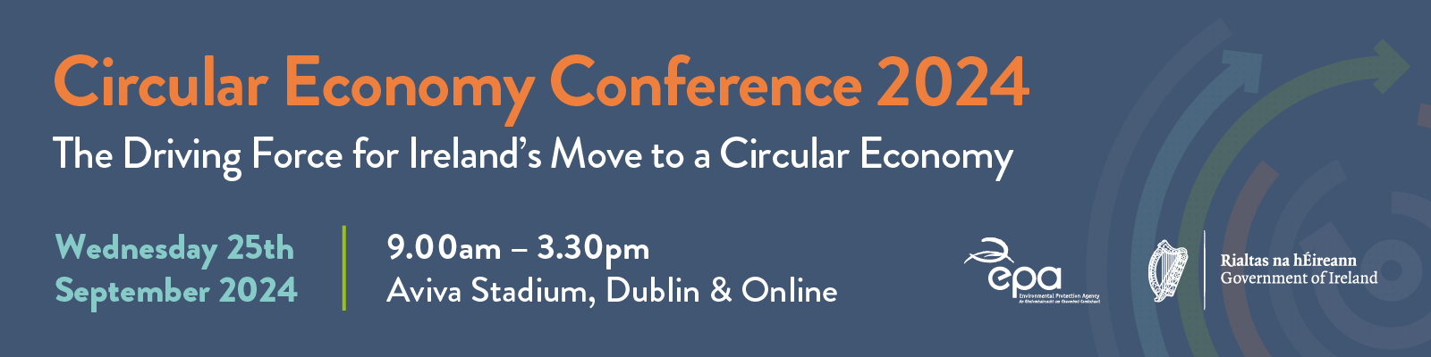 Circular Economy Conference 2024 banner